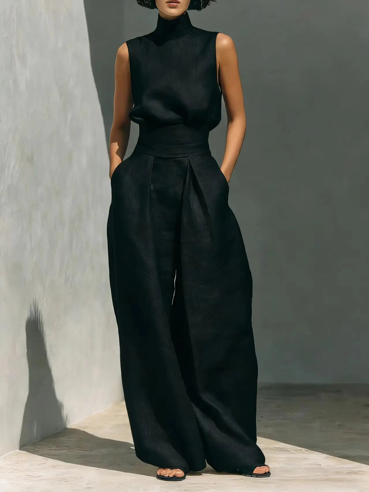 Amara High Waist Jumpsuit