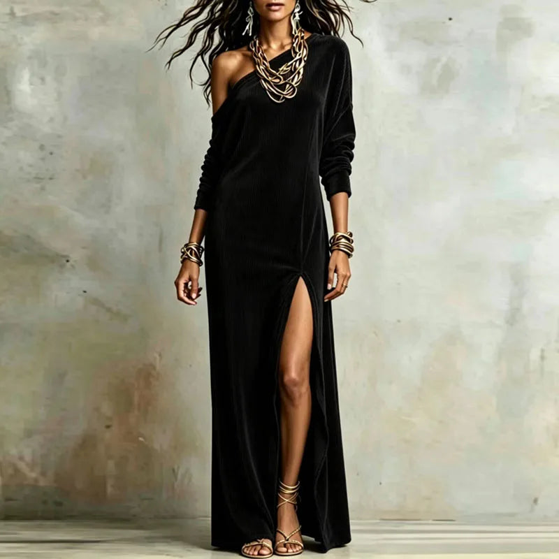 Elena Off Shoulder Maxi Dress