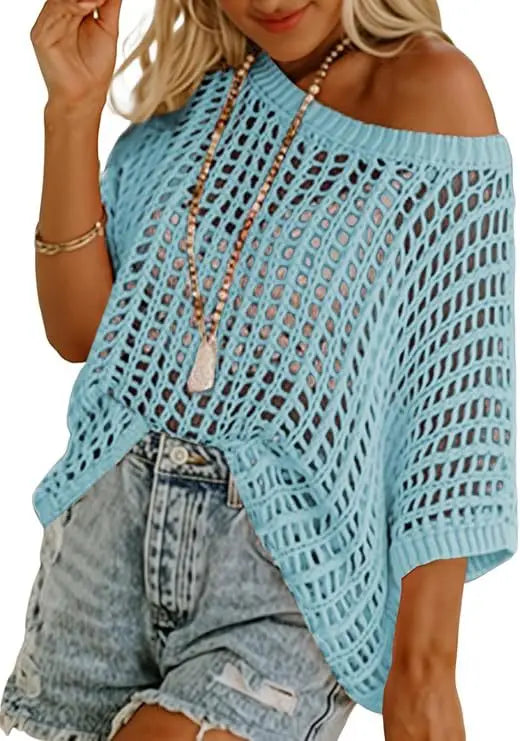 Brielle Open Knit Sweater