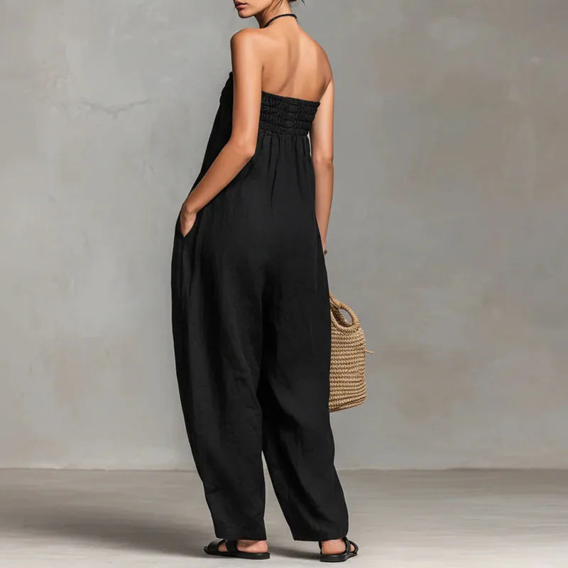 Zafira Off Shoulder Jumpsuit