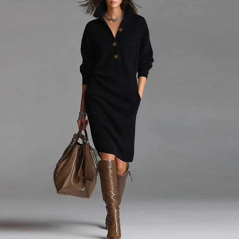Clara Knit Midi Dress