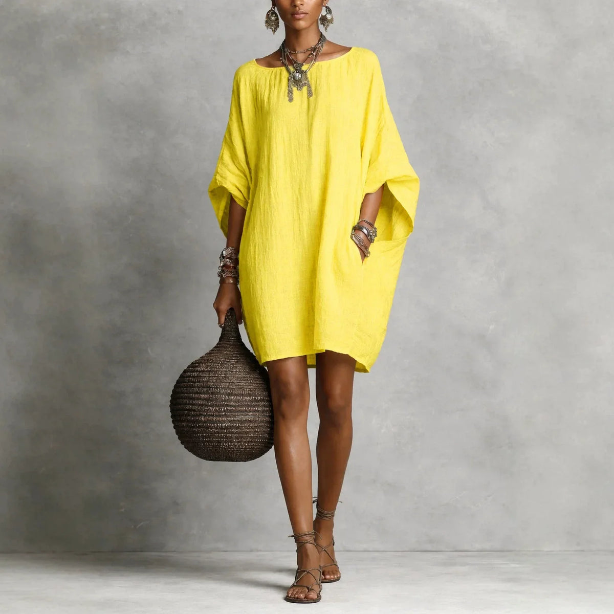 Lindsey Effortless Tunic Dress