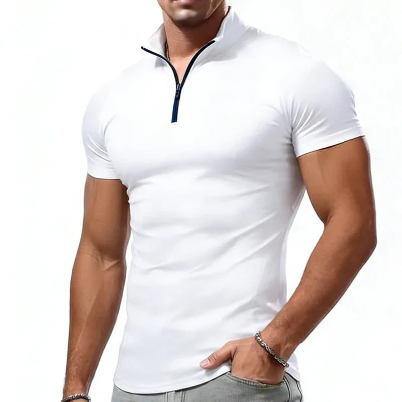 Leon Half-Zip Compression Shirt