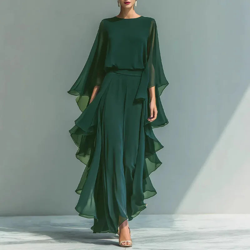 Emma Chiffon Maxi Dress