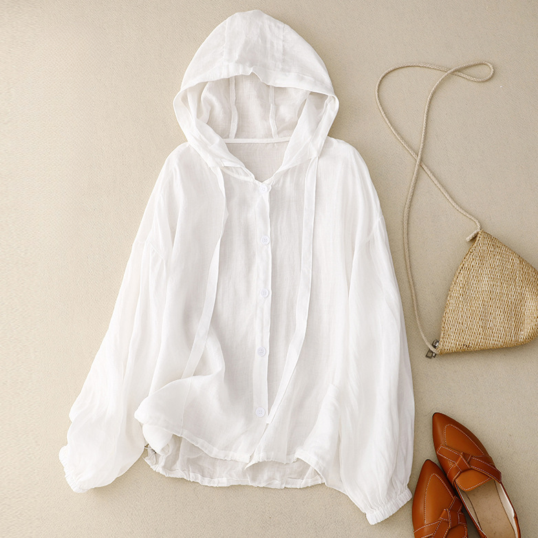 Seraphina Taylor Linen Hoodie