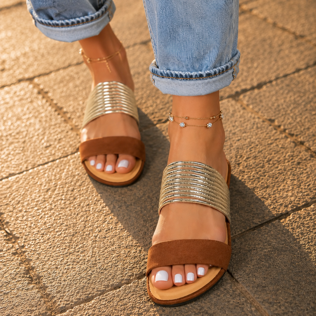Emma Orthopedic Cushioned Open Toe Sandals