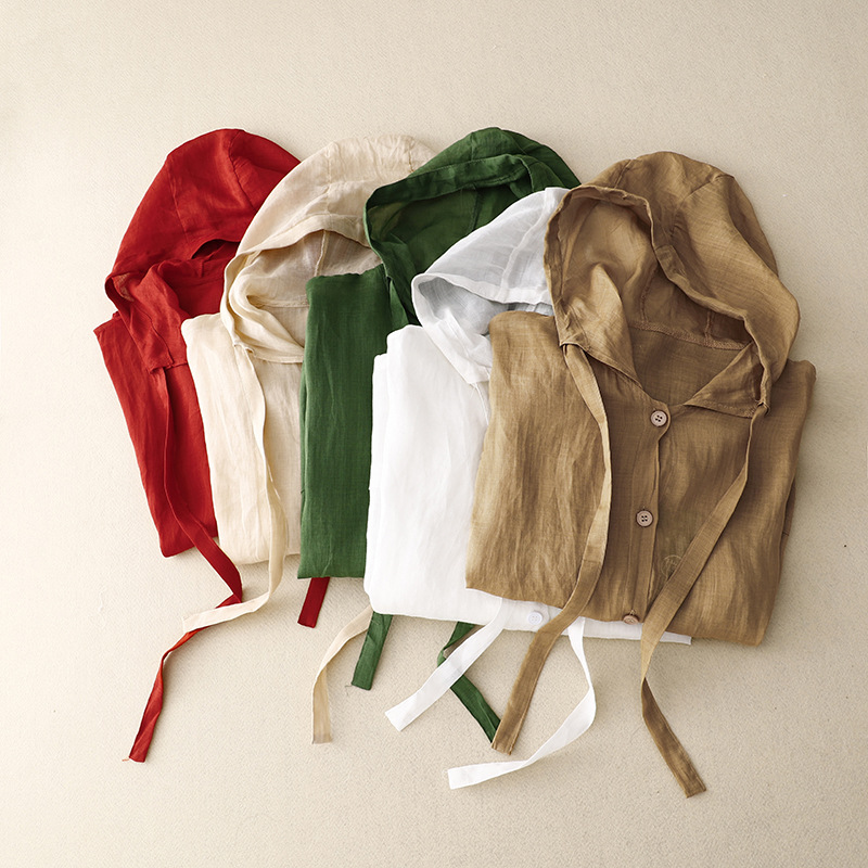 Seraphina Taylor Linen Hoodie