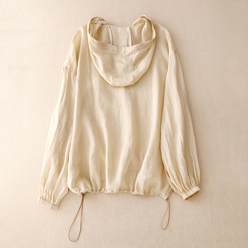 Seraphina Taylor Linen Hoodie