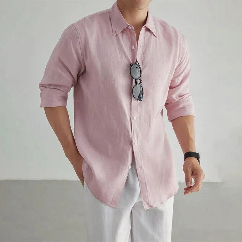 Shoreline Breeze Linen Shirt