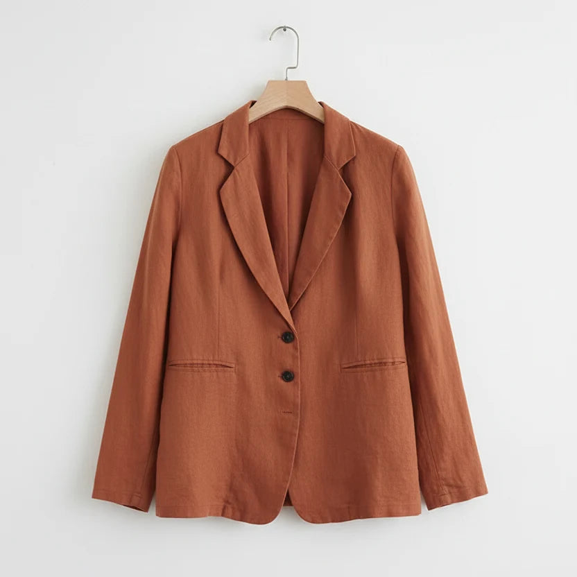 Amelia Linen Blend Blazer