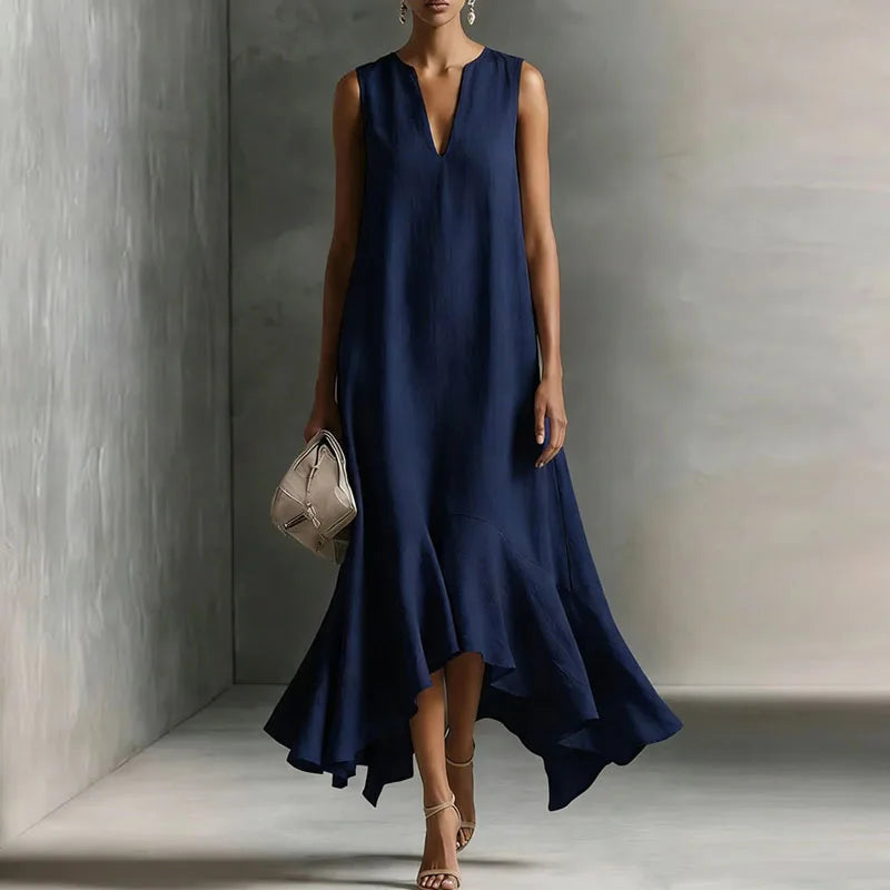 Charlotte V Neck Flowy Sundress