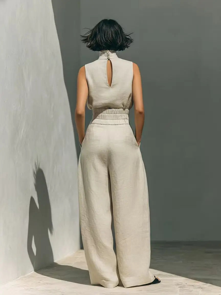 Amara High Waist Jumpsuit