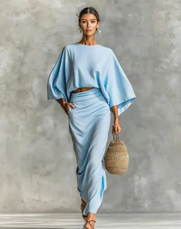 Amanda Bat Sleeve Set