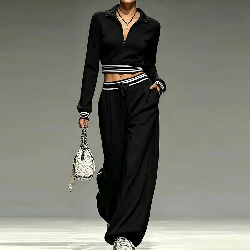 Roslie Relaxed Zip Activewear Set