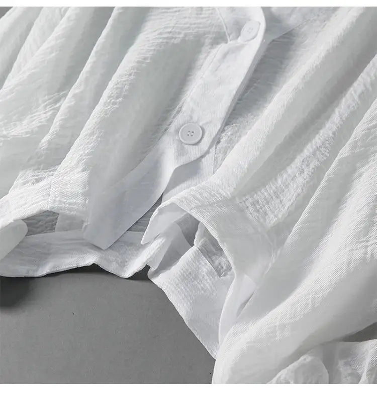 Hazel Summer Linen Blouse