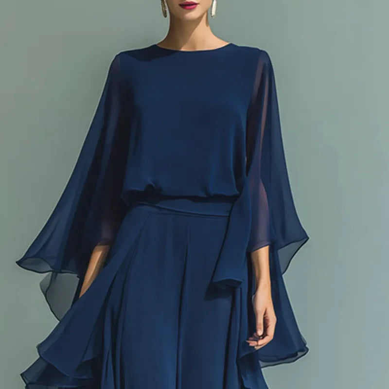 Emma Chiffon Maxi Dress
