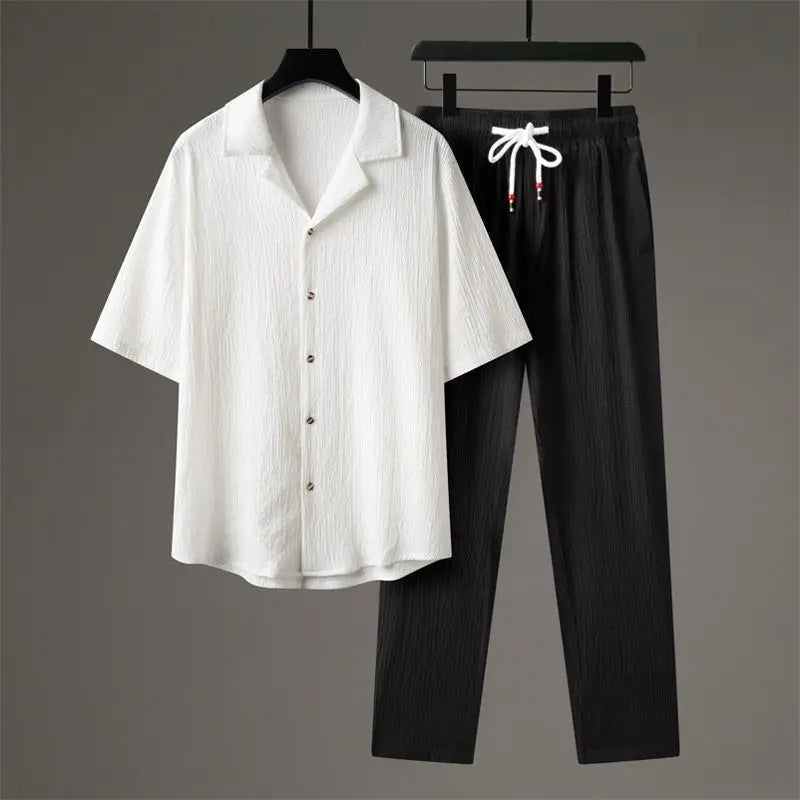 Victor Linen Two Piece Set