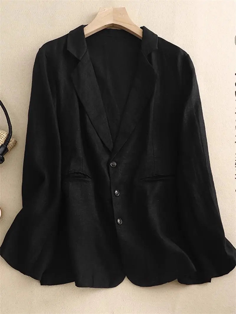 Amelia Linen Blend Blazer