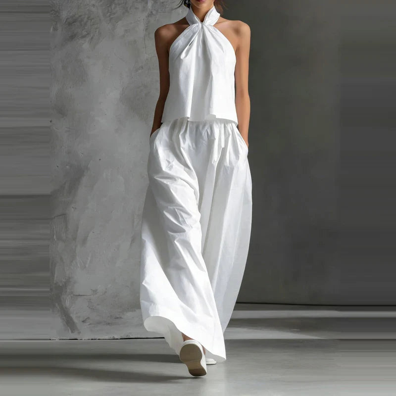 Grace Flowy Linen Matching Set