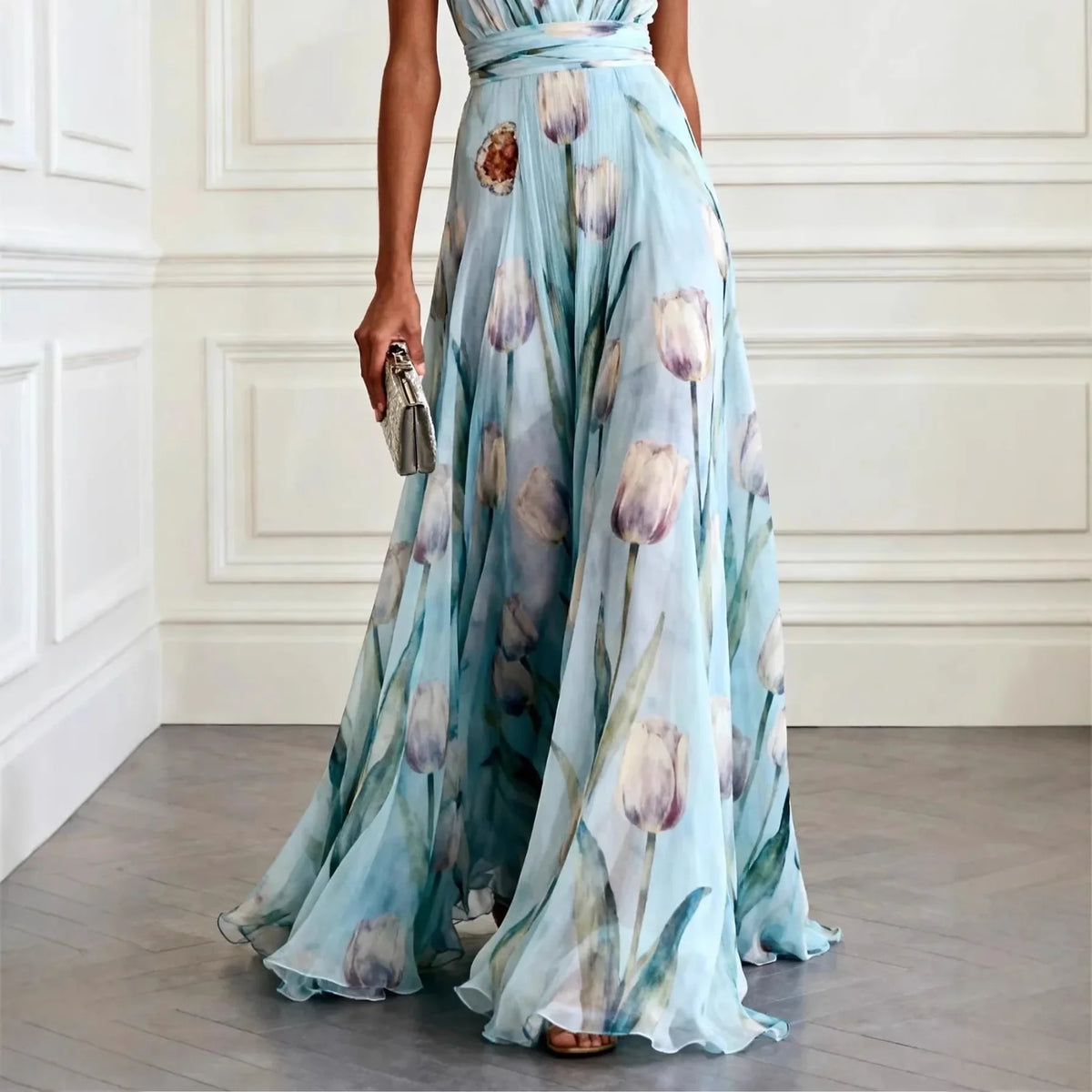 Victoria Tulip Wedding Guest Dress