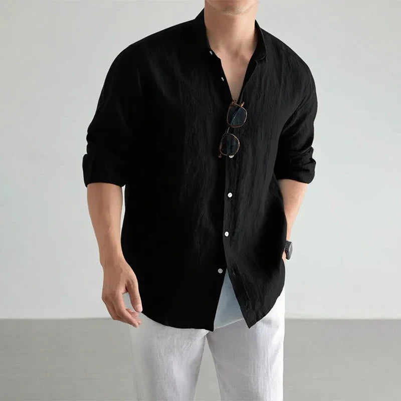 Shoreline Breeze Linen Shirt