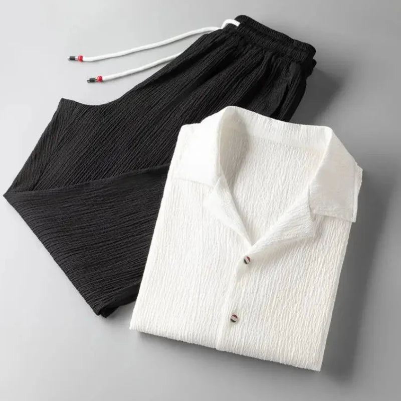 Victor Linen Two Piece Set