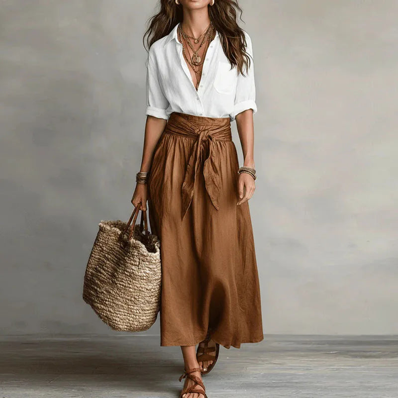 Camila Linen Co-Ord Set