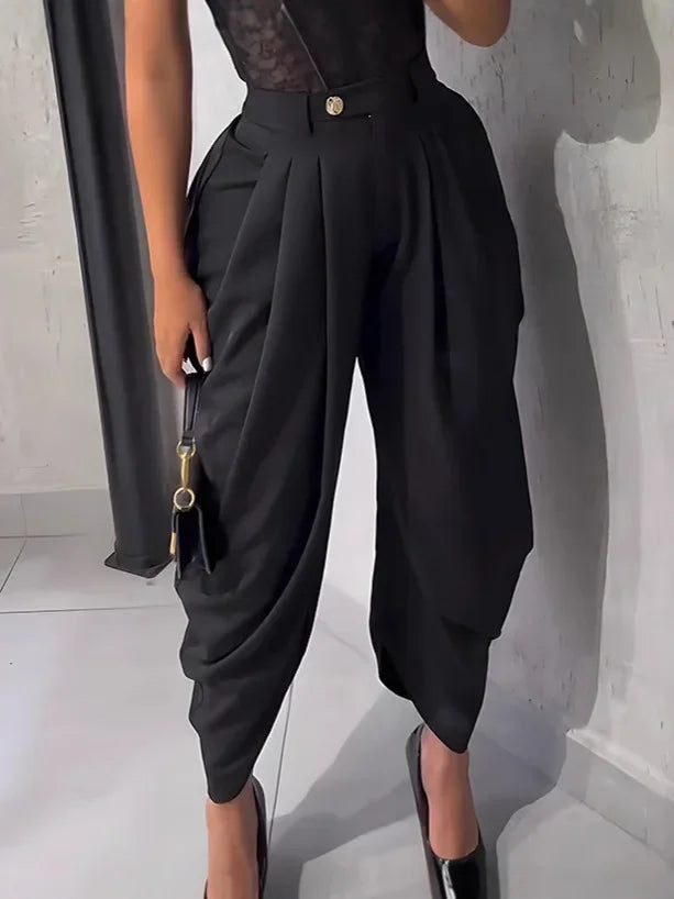 Arya Draped Harem Trousers