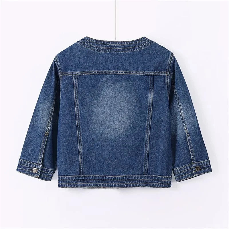 Chloe Cropped Denim Jacket