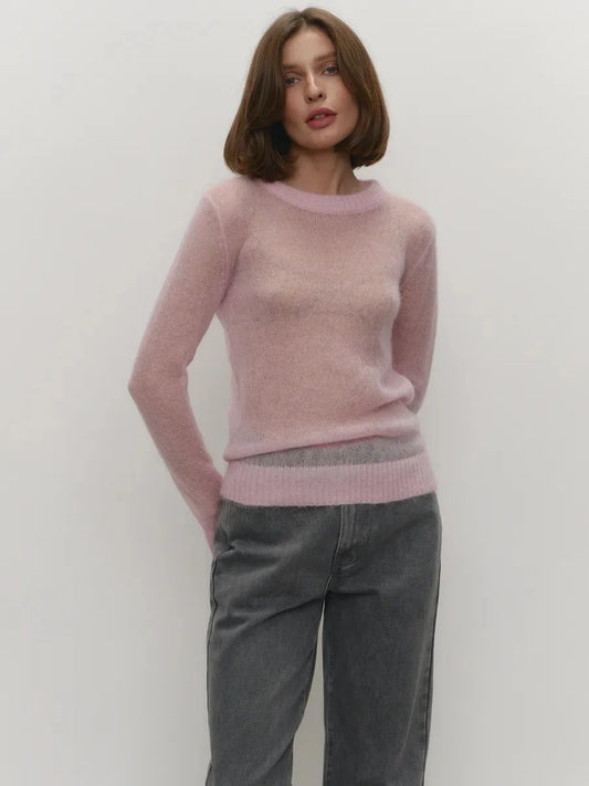Kayla Mohair Knit Sweater