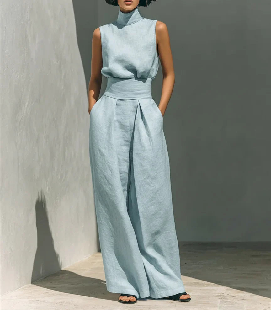 Amara High Waist Jumpsuit