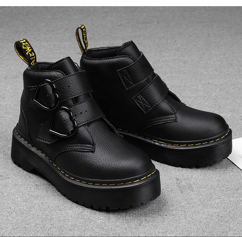 Orlinda Supportive Leather Platforms