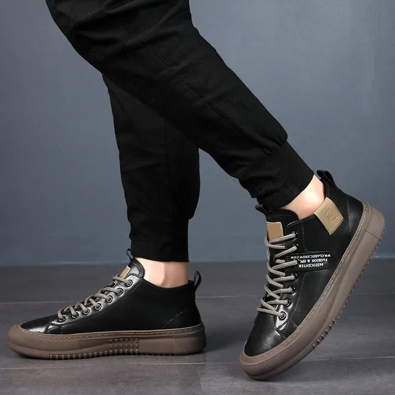 Nirvana Leather Sneakers