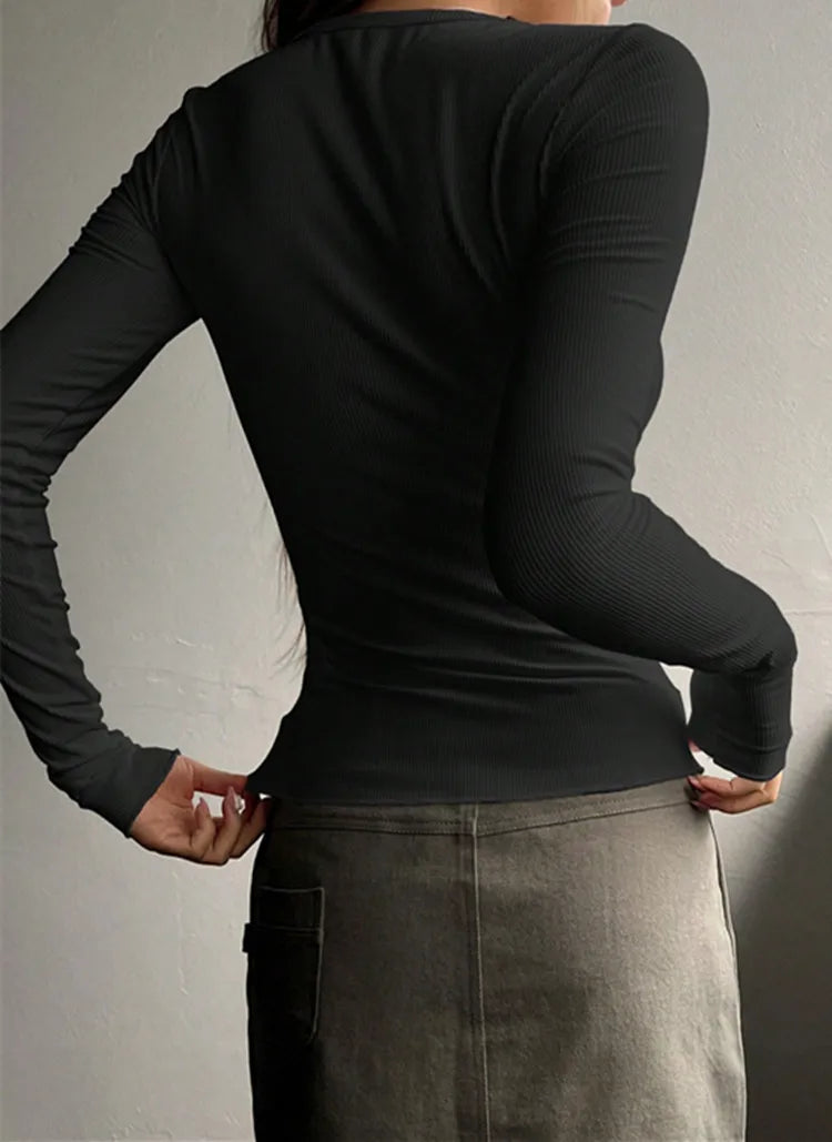 Madona Rib Henley