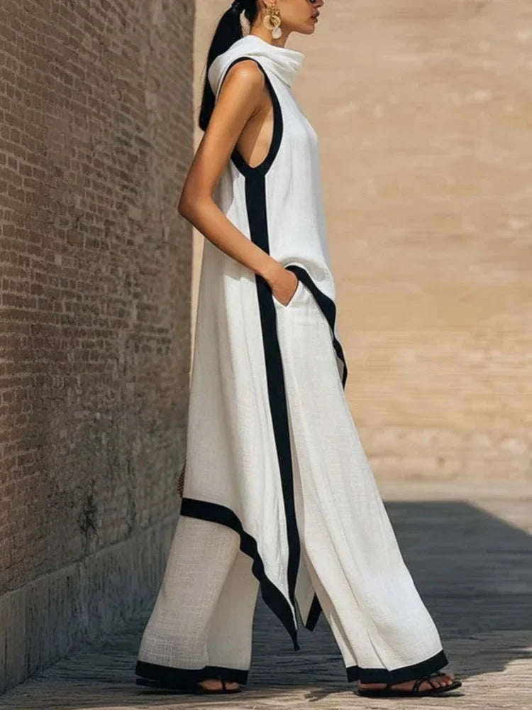 Camillia Linen Two Piece Set
