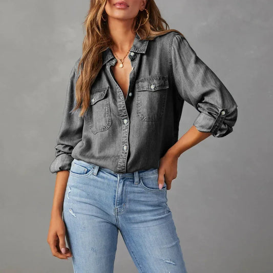Linda Relaxed Denim Shirt