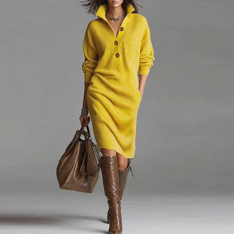 Clara Knit Midi Dress