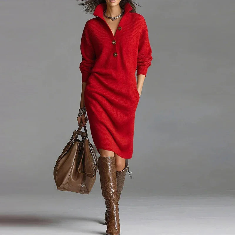 Clara Knit Midi Dress
