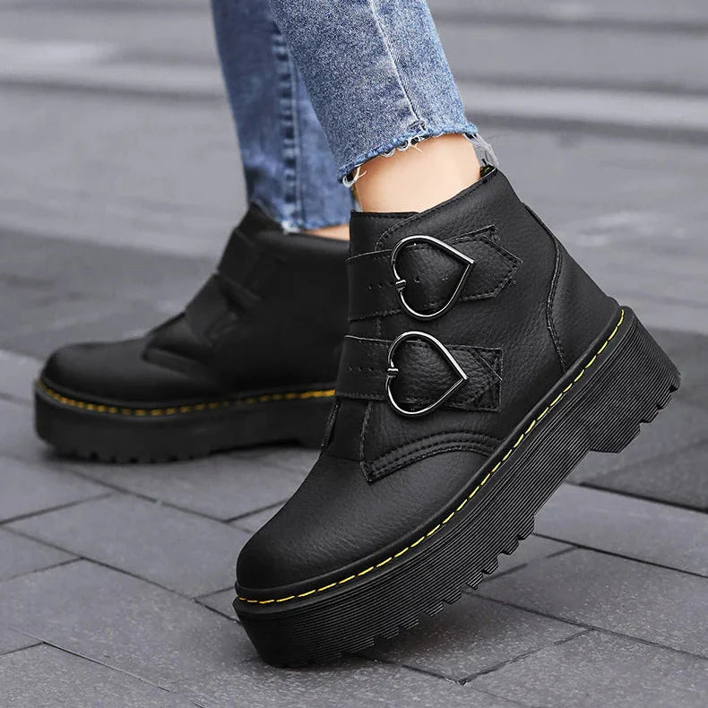 Orlinda Supportive Leather Platforms