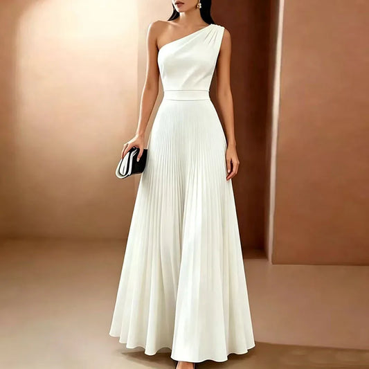 Celina One Shoulder Maxi Dress