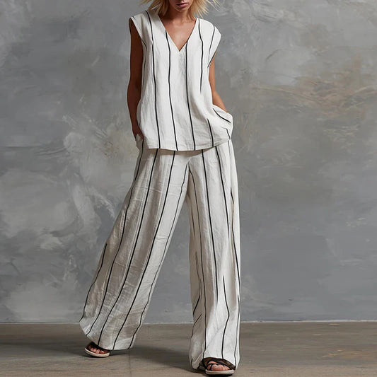 Amelia Striped Summer Set