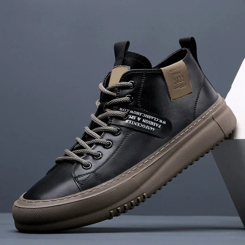 Nirvana Leather Sneakers