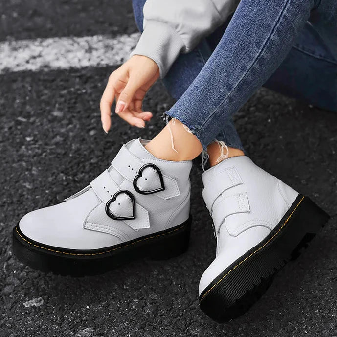 Orlinda Supportive Leather Platforms