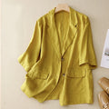 Jennifer Linen Blend Blazer