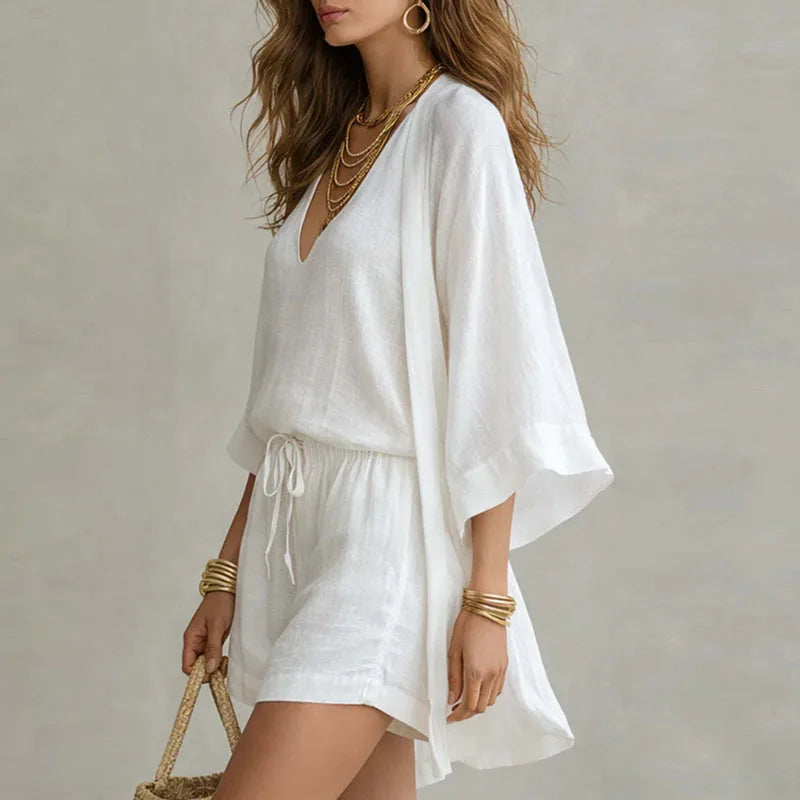 Naomi Linen 3 Piece Co-ord Set