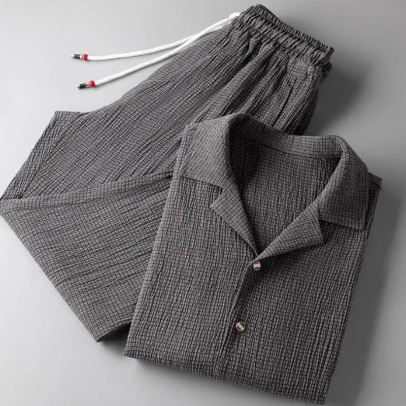 Victor Linen Two Piece Set