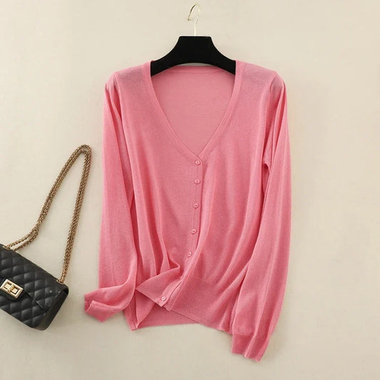 Josephine Ice Silk Cardigan