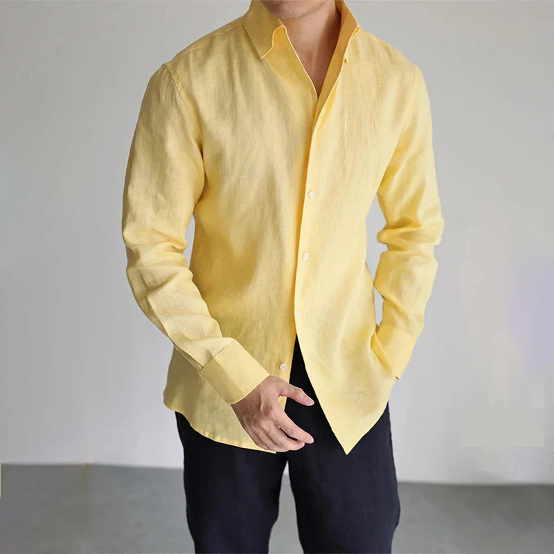 Shoreline Breeze Linen Shirt