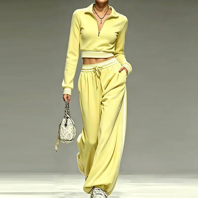 Roslie Relaxed Zip Activewear Set
