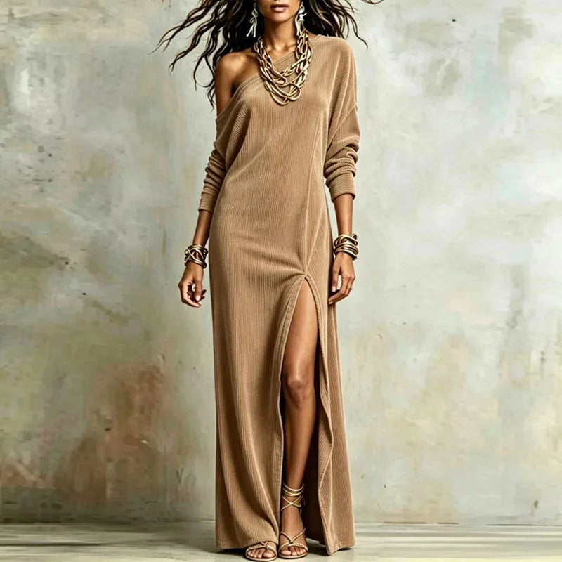 Elena Off Shoulder Maxi Dress